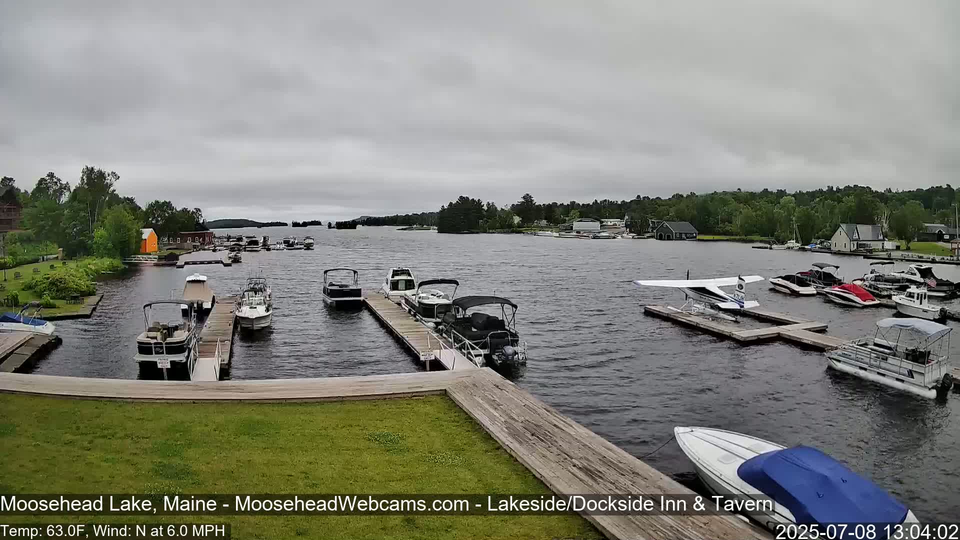 Moosehead Lake Live Cam - Maine, USA