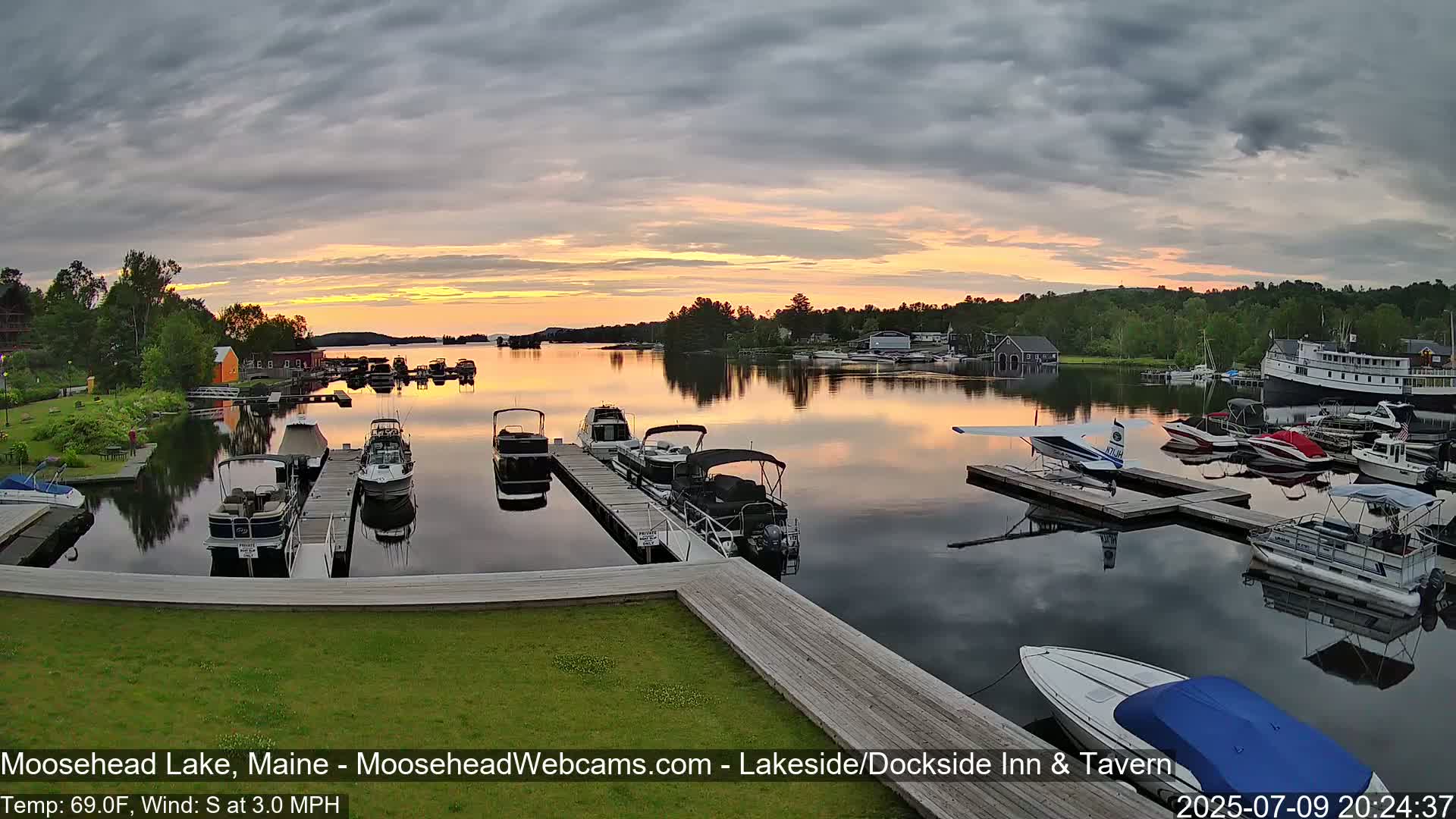 Moosehead Lake Live Cam - Maine, USA