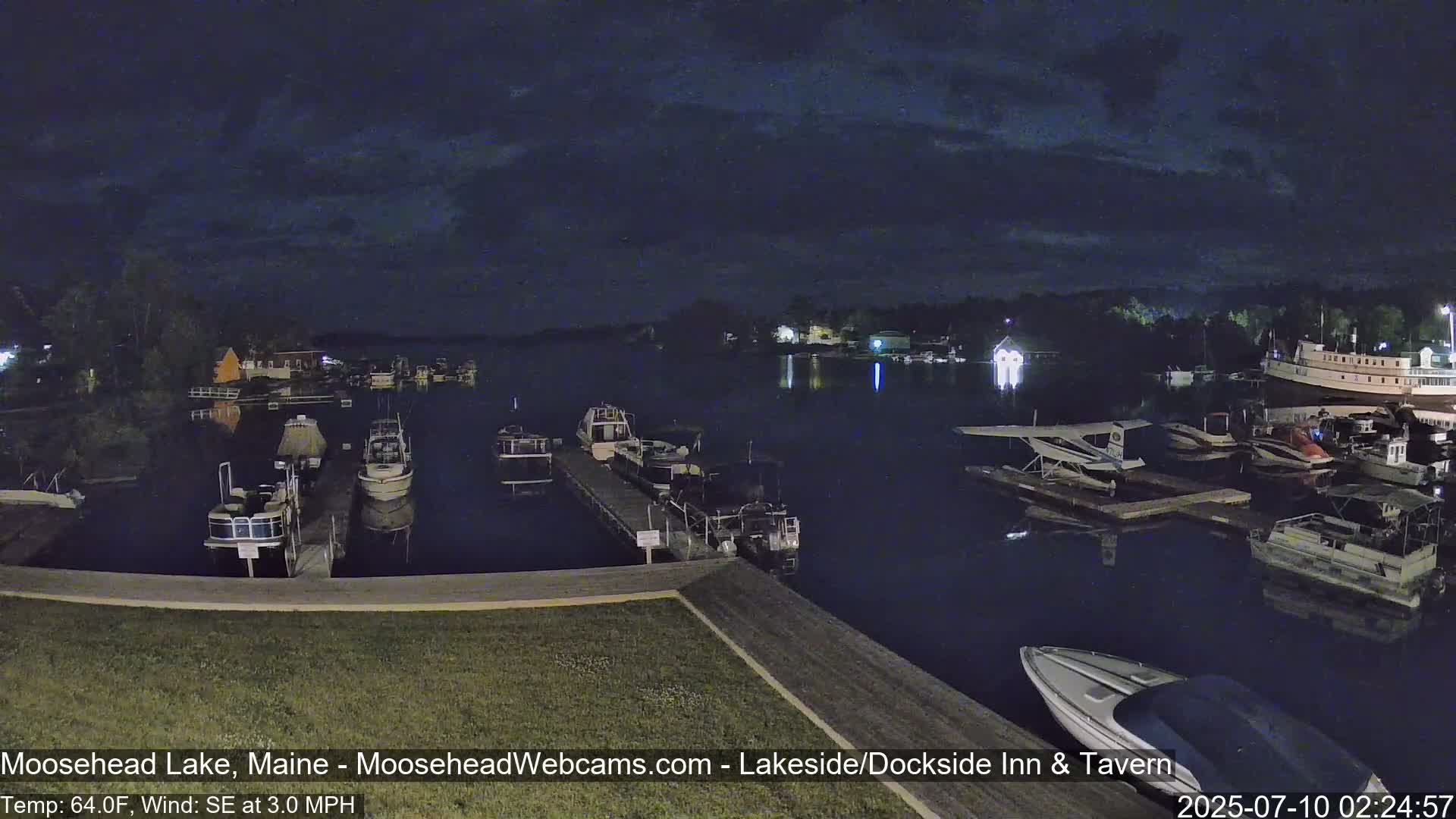 Moosehead Lake Live Cam - Maine, USA