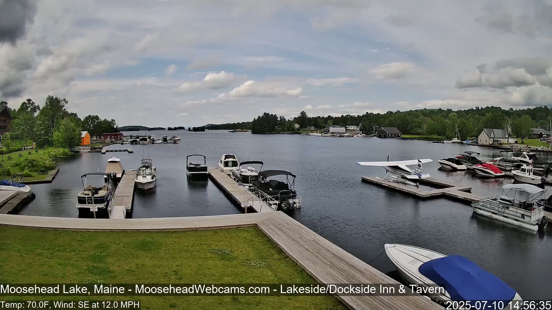 Moosehead Lake Live Cam - Maine, USA
