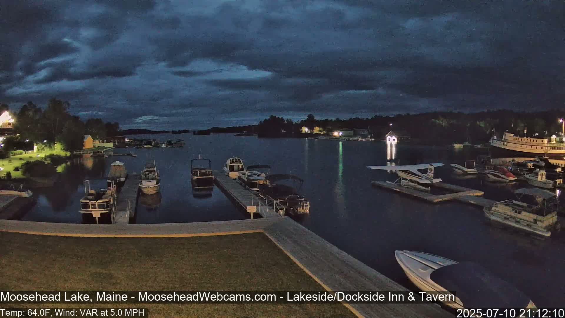 Moosehead Lake Live Cam - Maine, USA