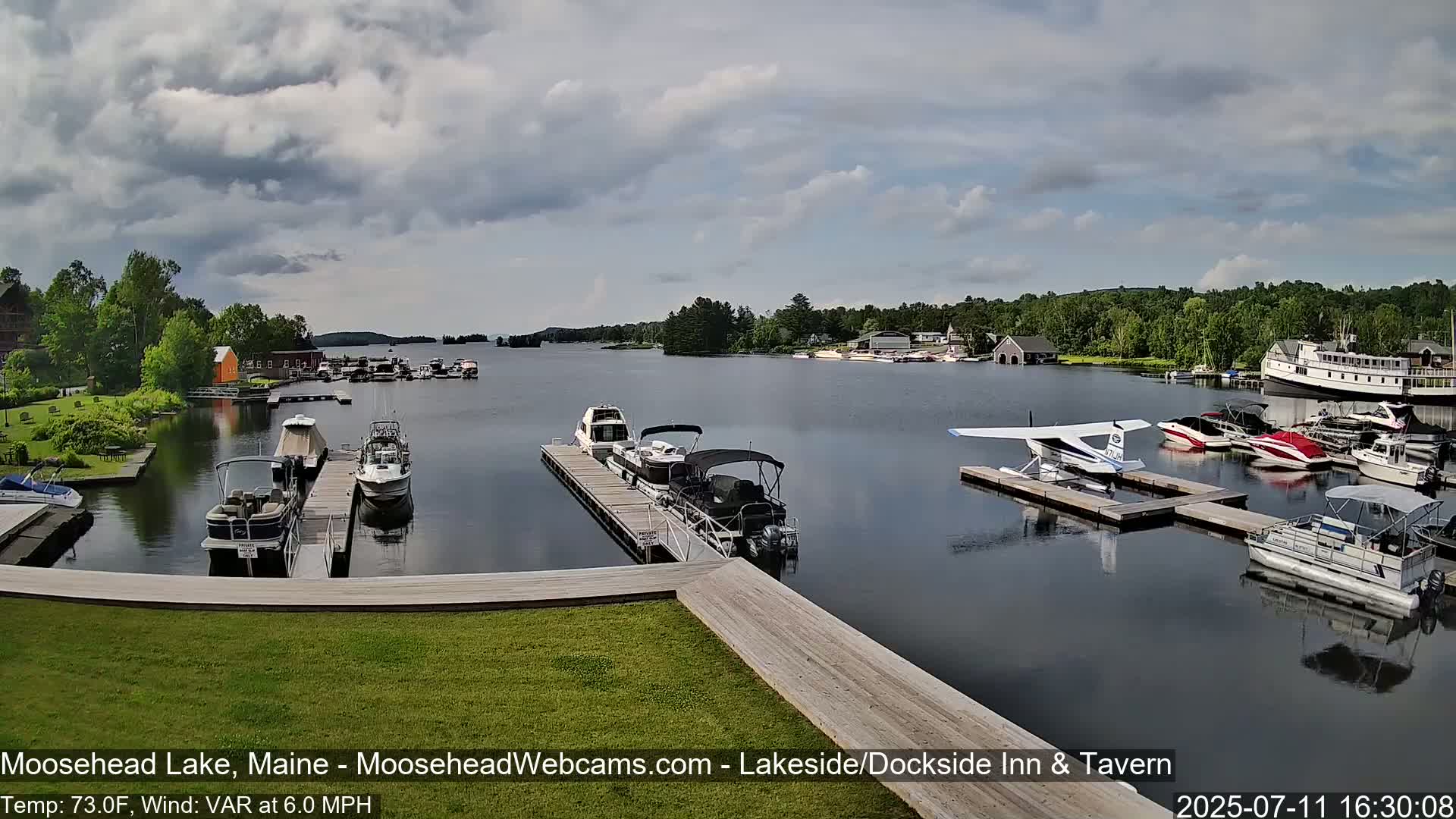 Moosehead Lake Live Cam - Maine, USA