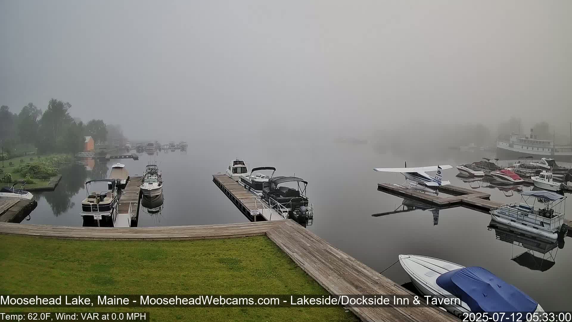 Moosehead Lake Live Cam - Maine, USA