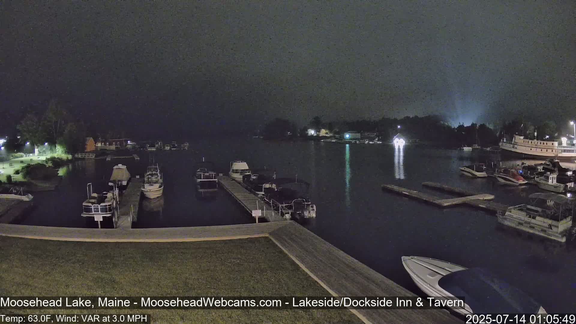 Moosehead Lake Live Cam - Maine, USA