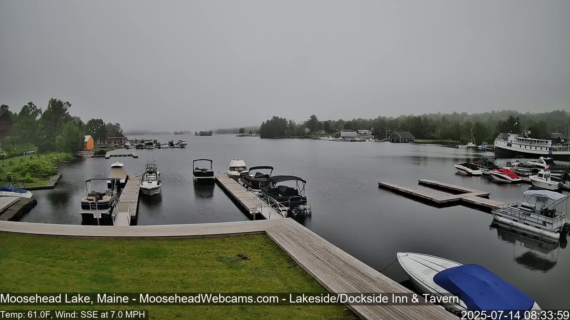 Moosehead Lake Live Cam - Maine, USA