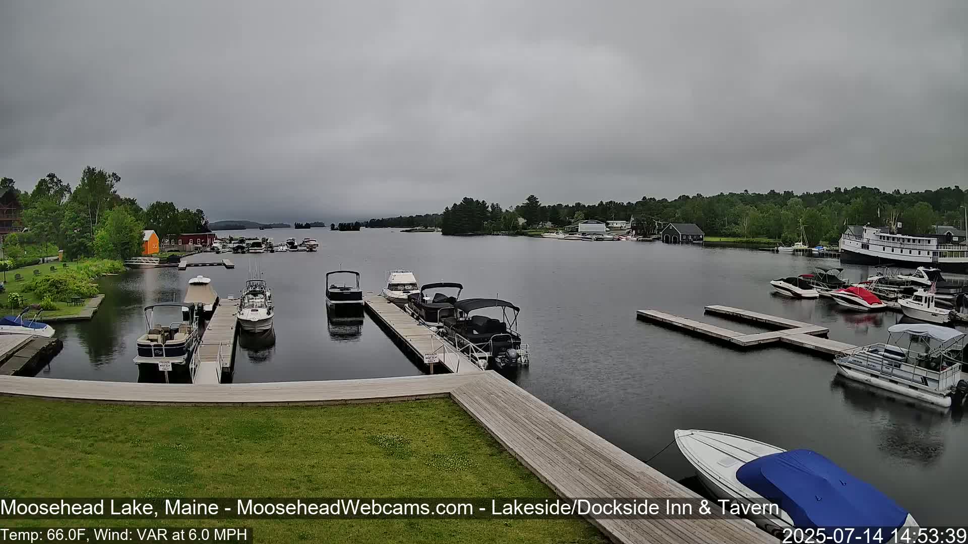 Moosehead Lake Live Cam - Maine, USA