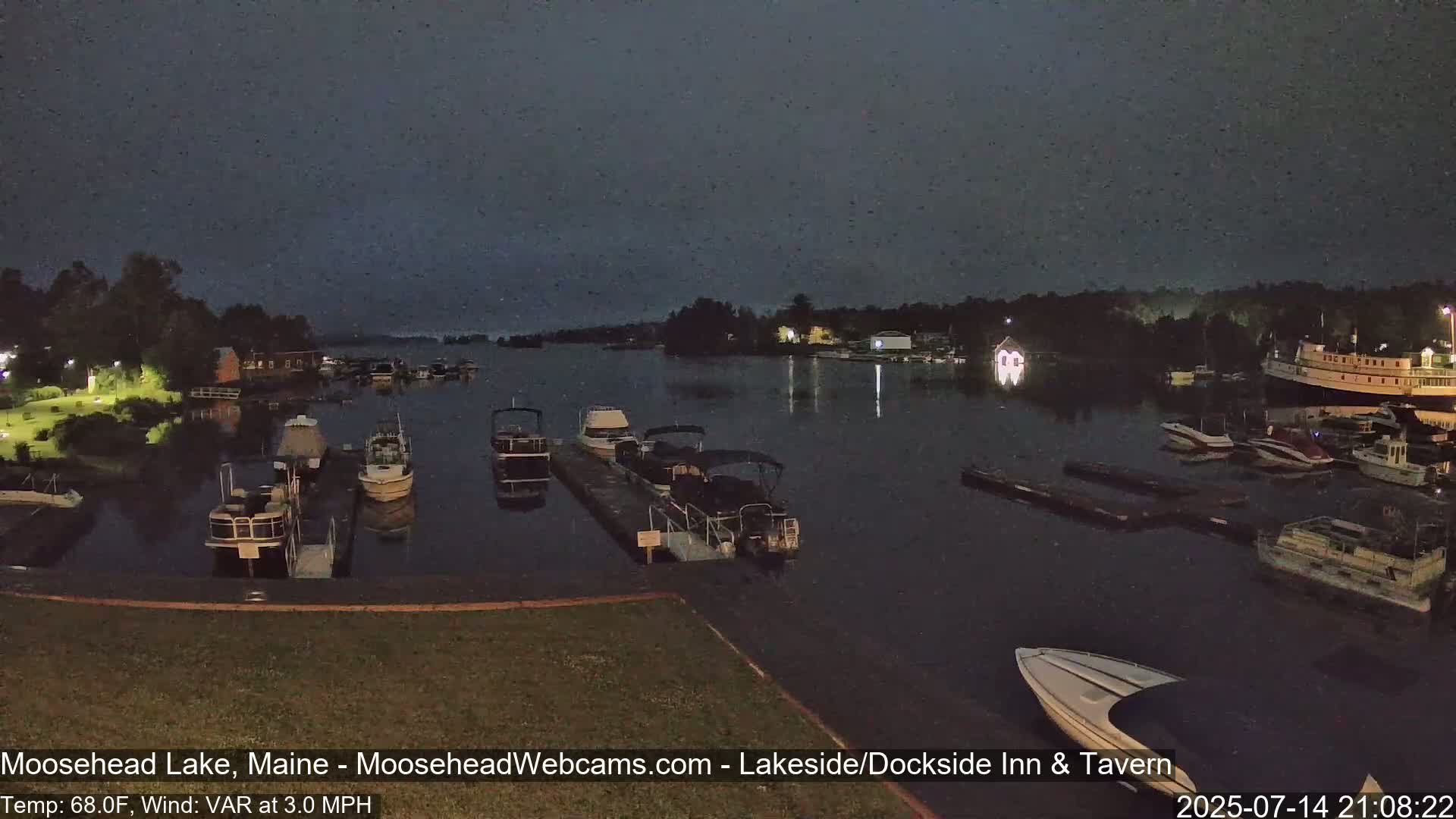 Moosehead Lake Live Cam - Maine, USA