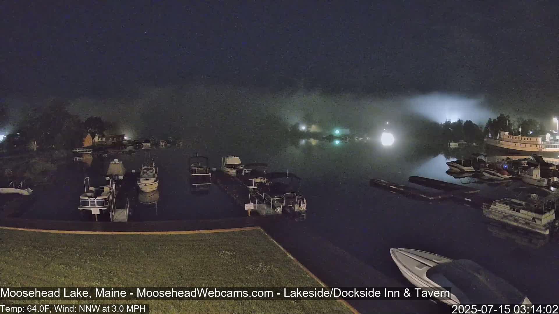 Moosehead Lake Live Cam - Maine, USA
