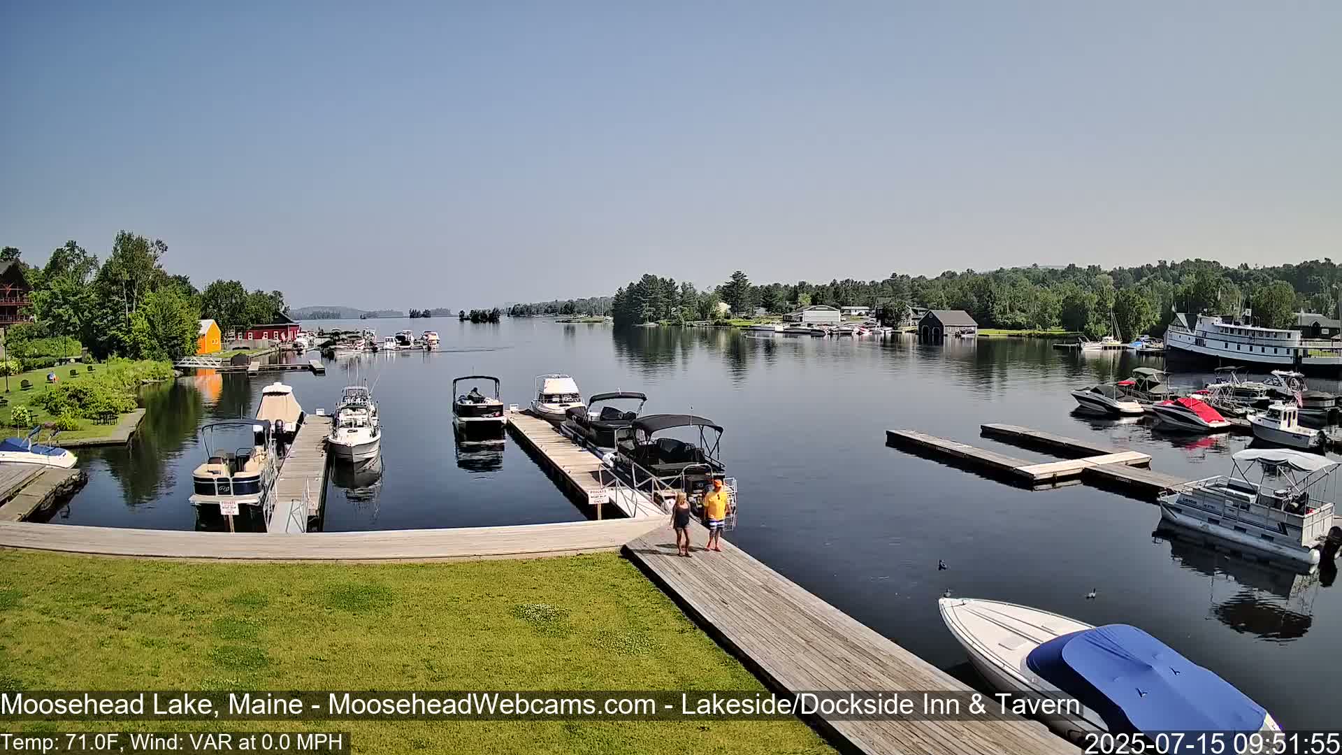 Moosehead Lake Live Cam - Maine, USA