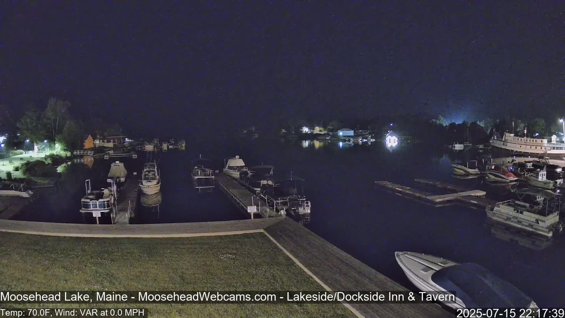 Moosehead Lake Live Cam - Maine, USA
