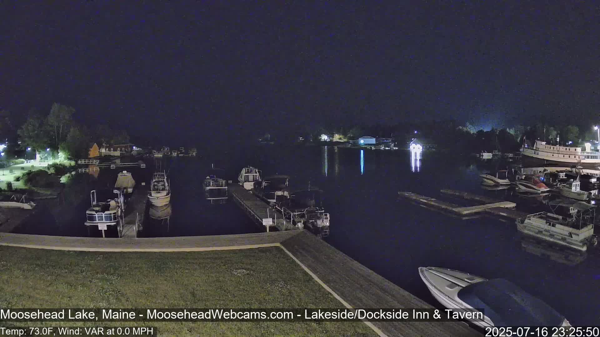 Moosehead Lake Live Cam - Maine, USA