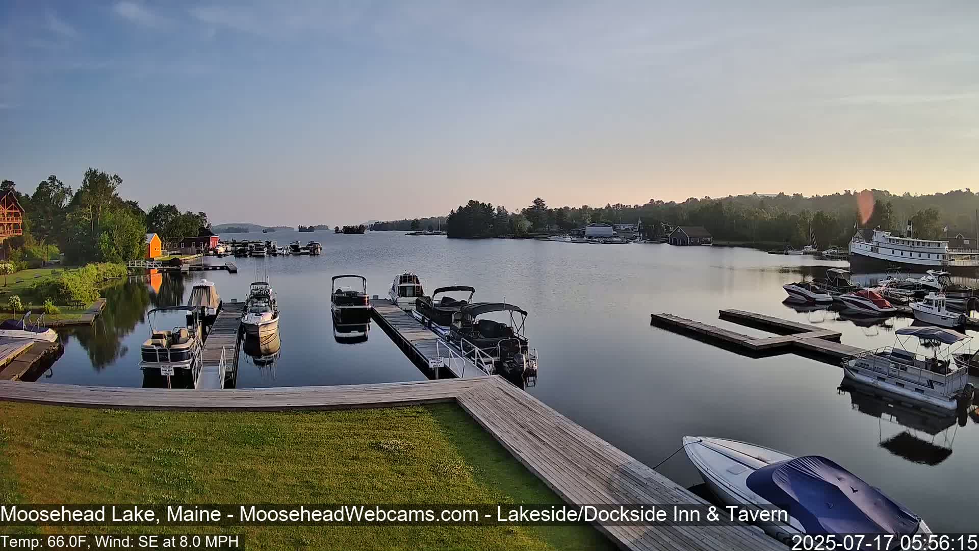 Moosehead Lake Live Cam - Maine, USA