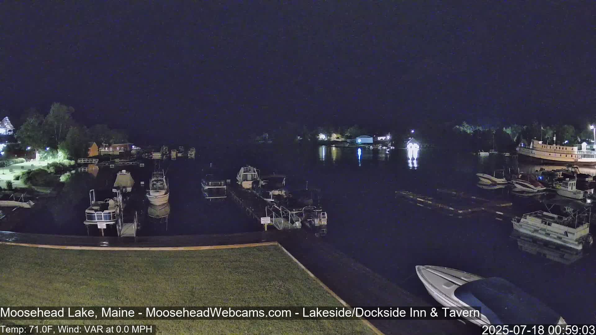 Moosehead Lake Live Cam - Maine, USA