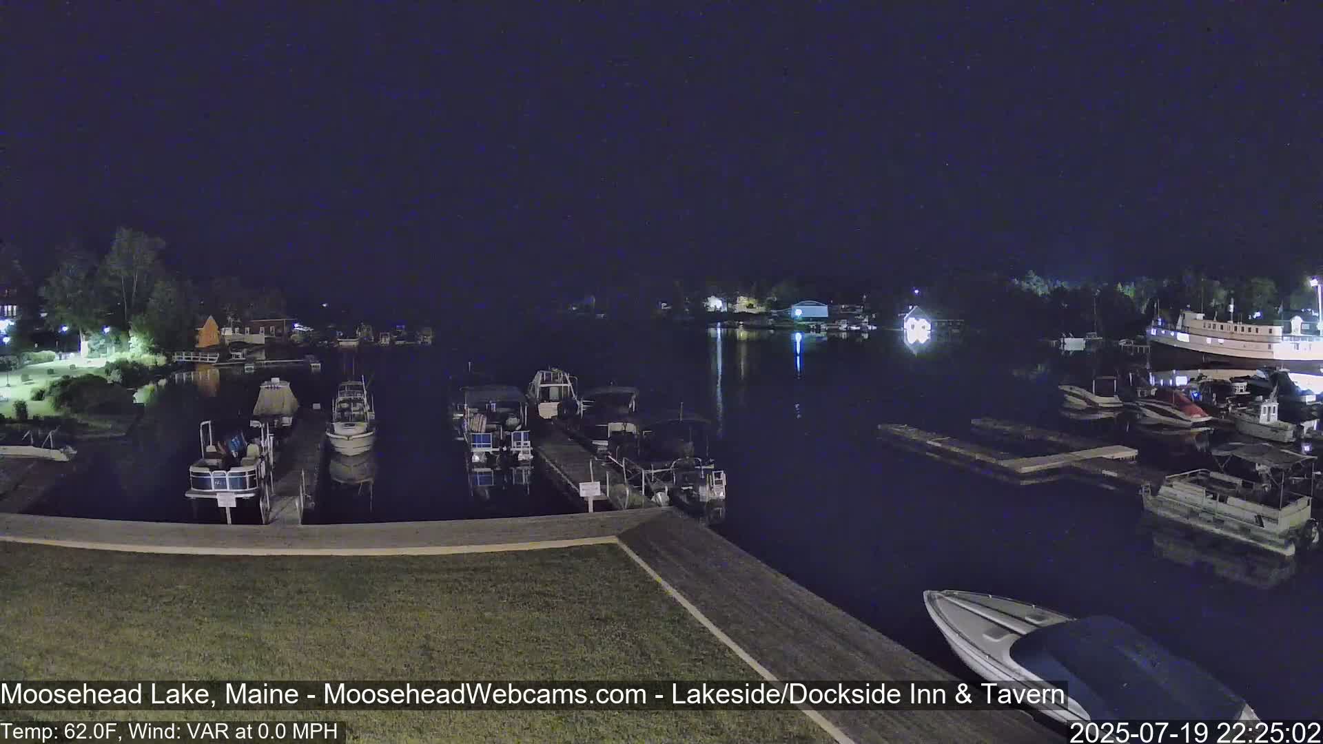 Moosehead Lake Live Cam - Maine, USA