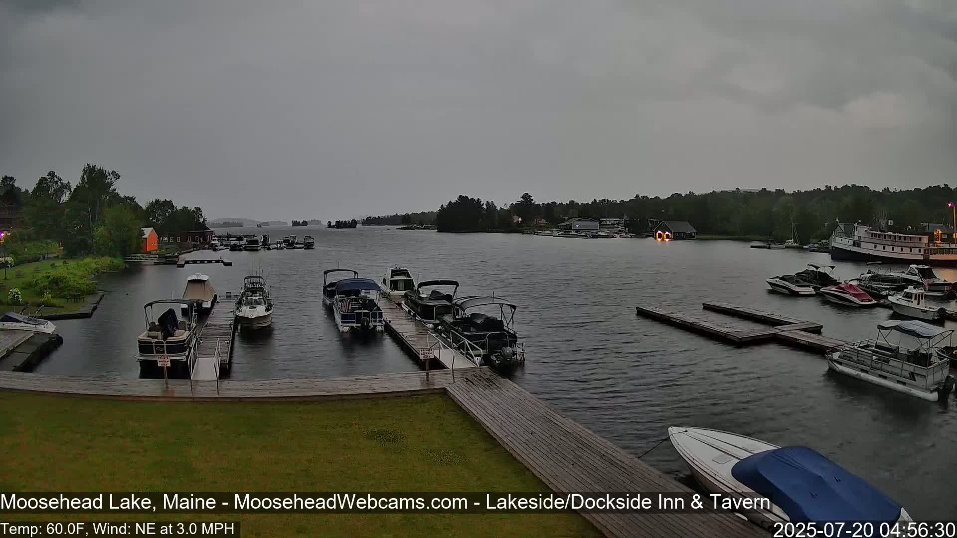 Moosehead Lake Live Cam - Maine, USA