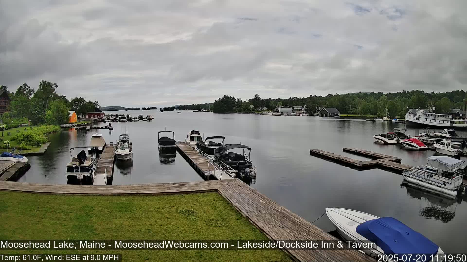 Moosehead Lake Live Cam - Maine, USA