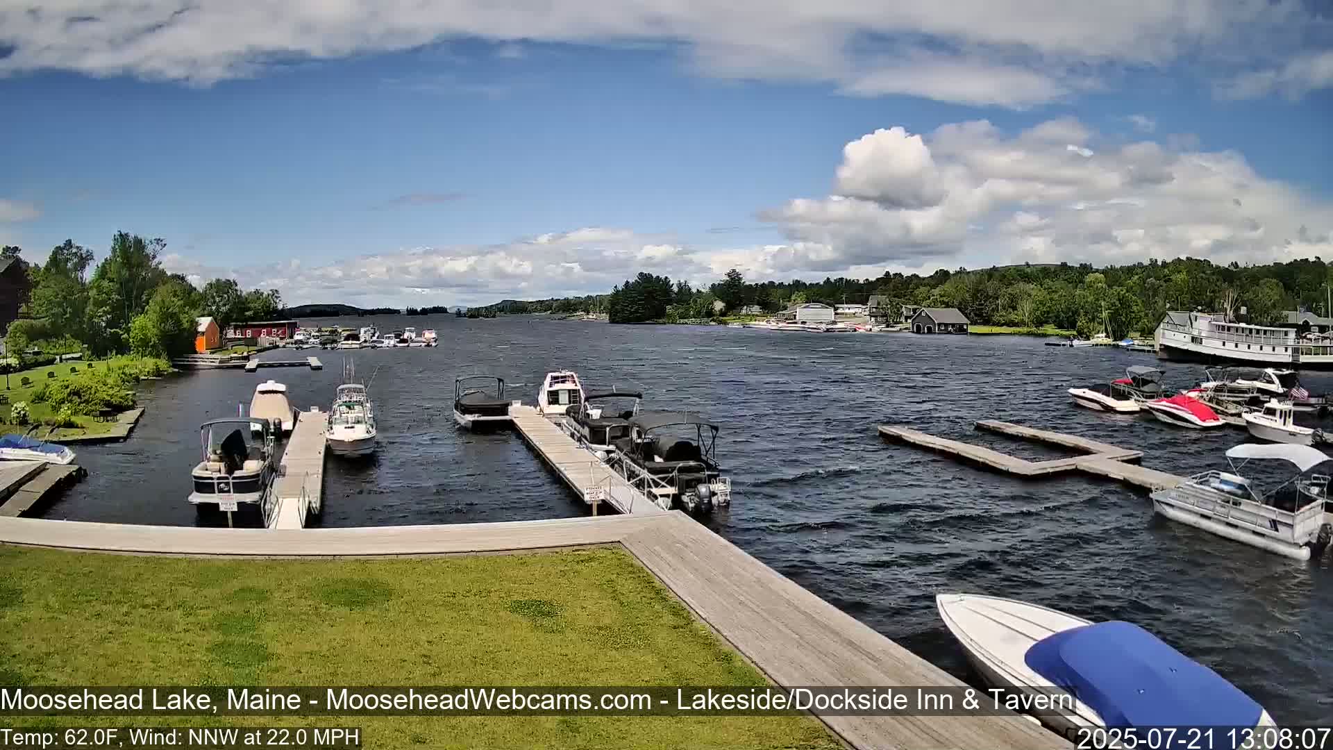 Moosehead Lake Live Cam - Maine, USA