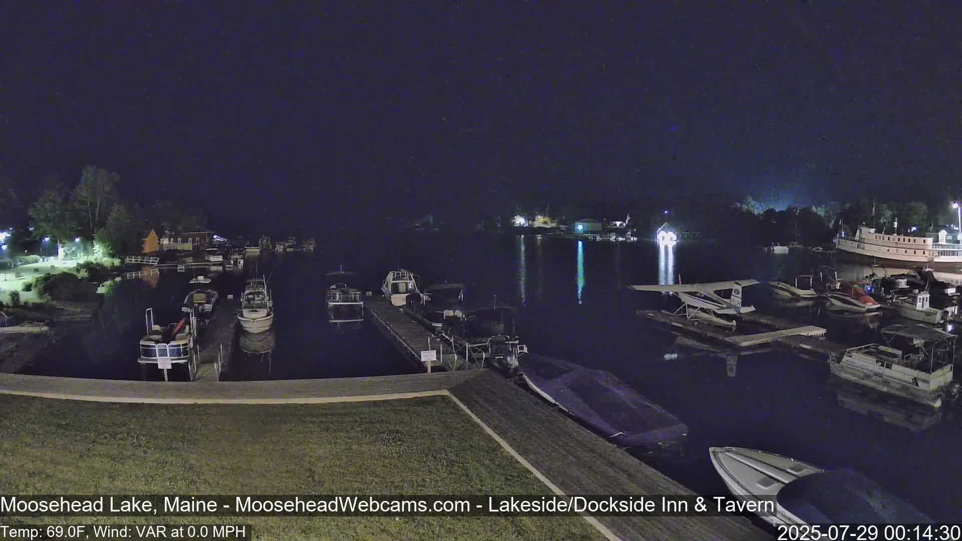 Moosehead Lake Live Cam - Maine, USA