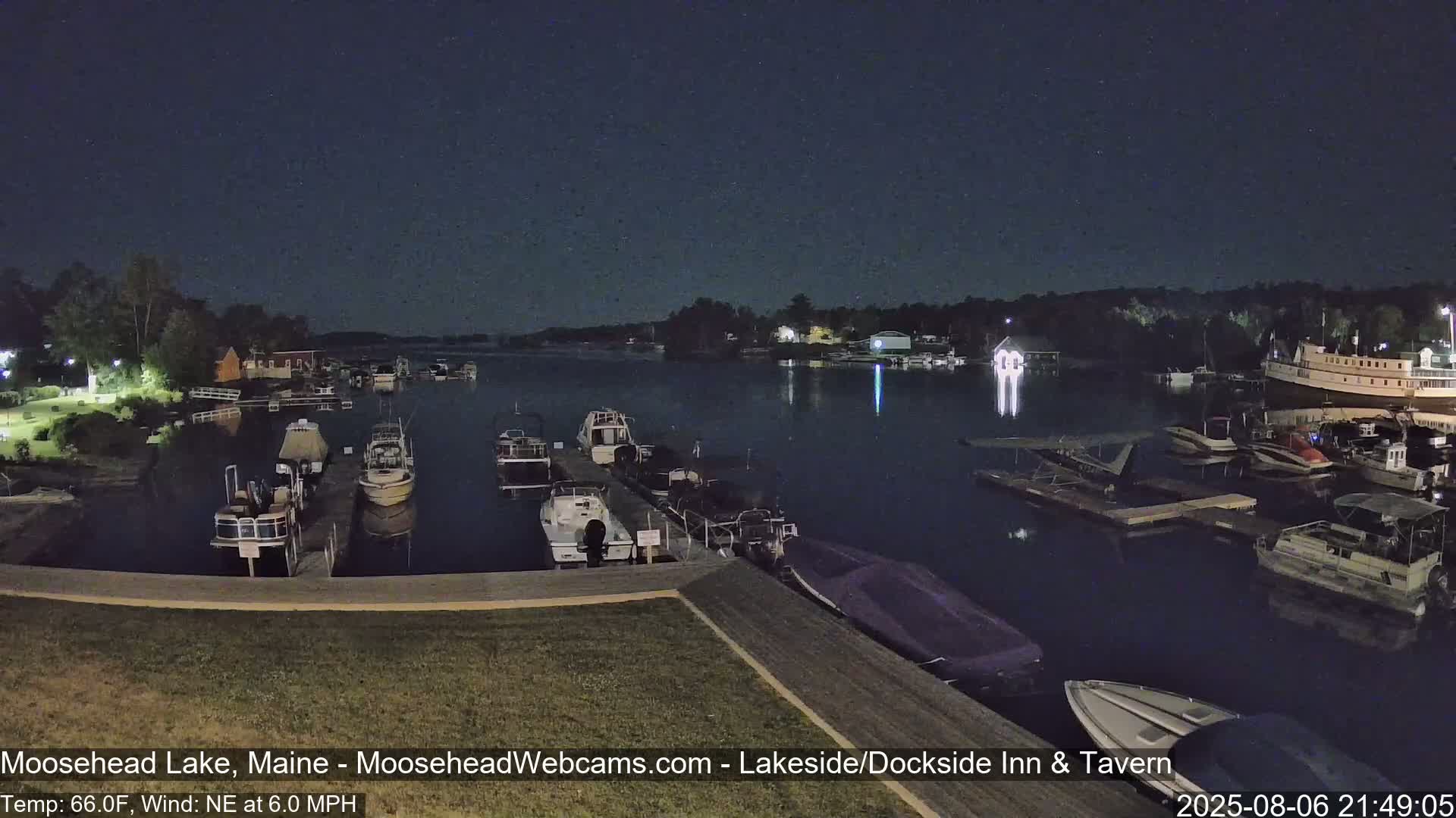 Moosehead Lake Live Cam - Maine, USA