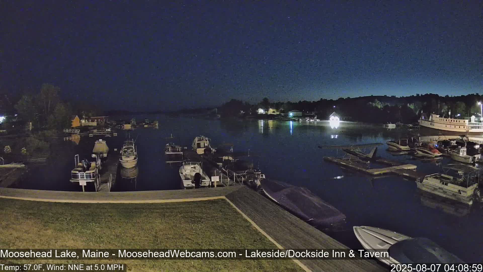 Moosehead Lake Live Cam - Maine, USA
