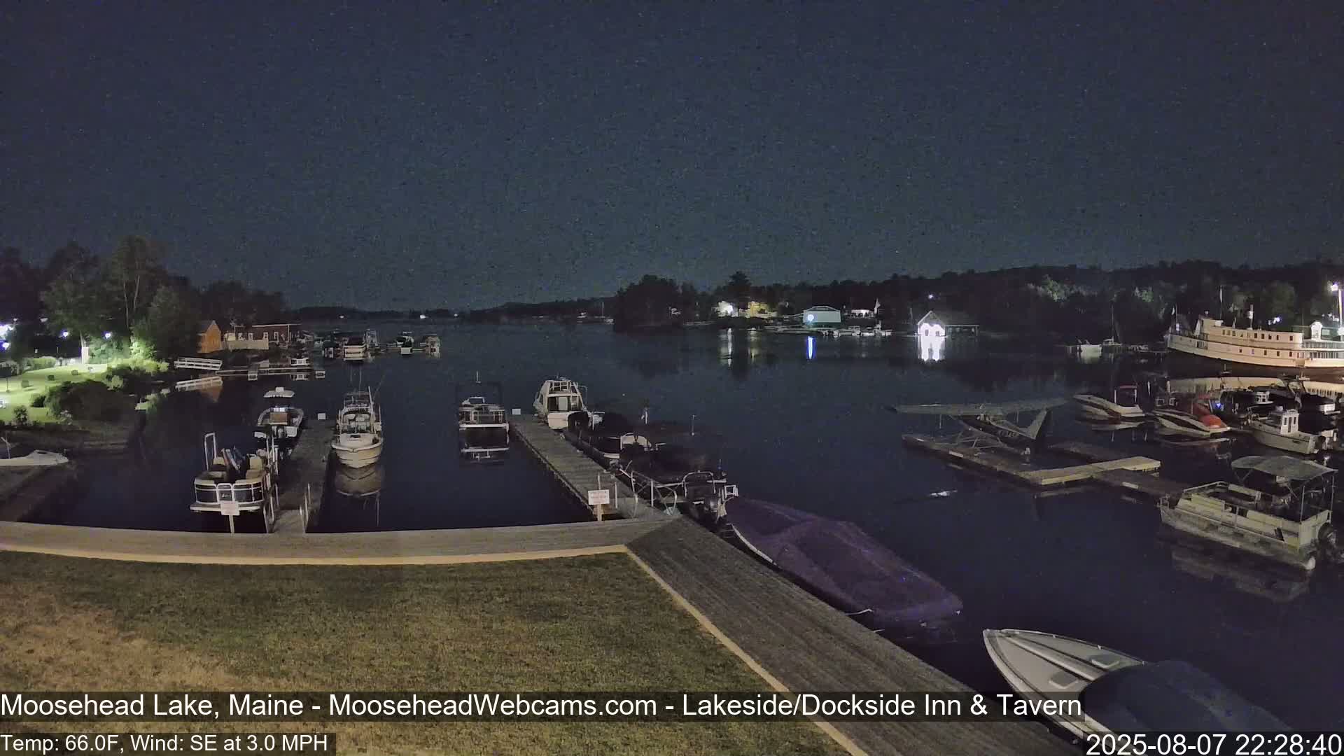 Moosehead Lake Live Cam - Maine, USA
