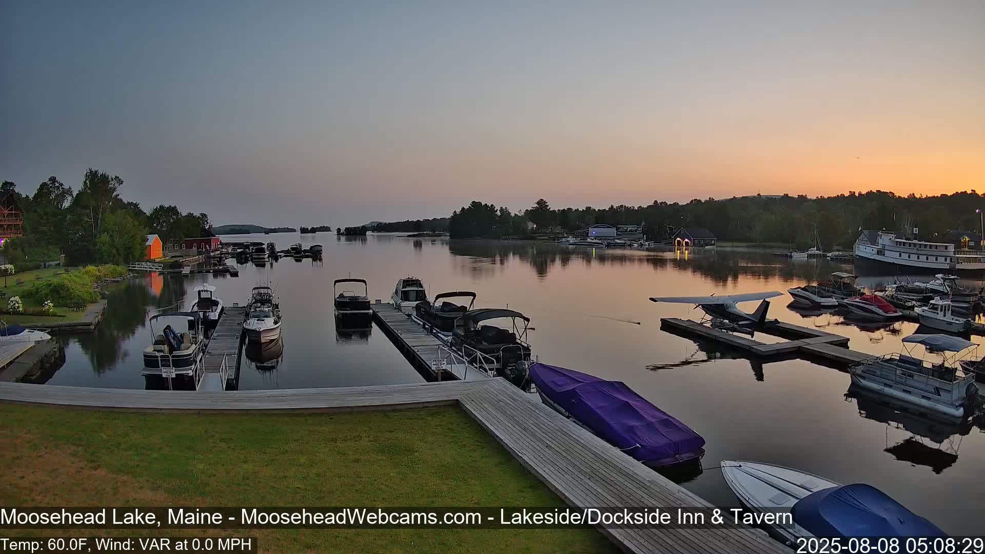 Moosehead Lake Live Cam - Maine, USA