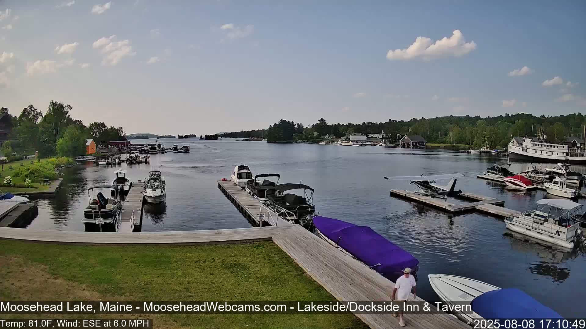 Moosehead Lake Live Cam - Maine, USA