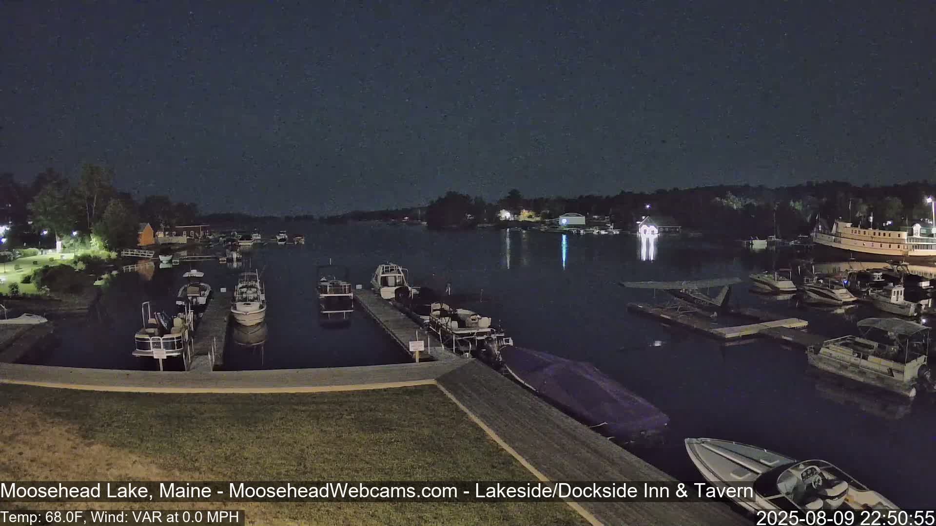 Moosehead Lake Live Cam - Maine, USA