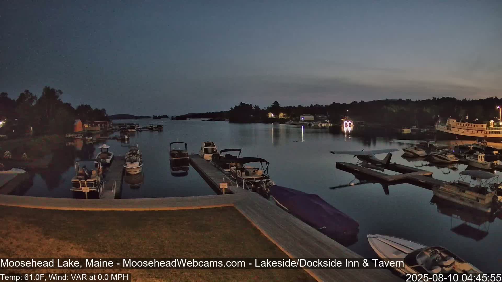 Moosehead Lake Live Cam - Maine, USA
