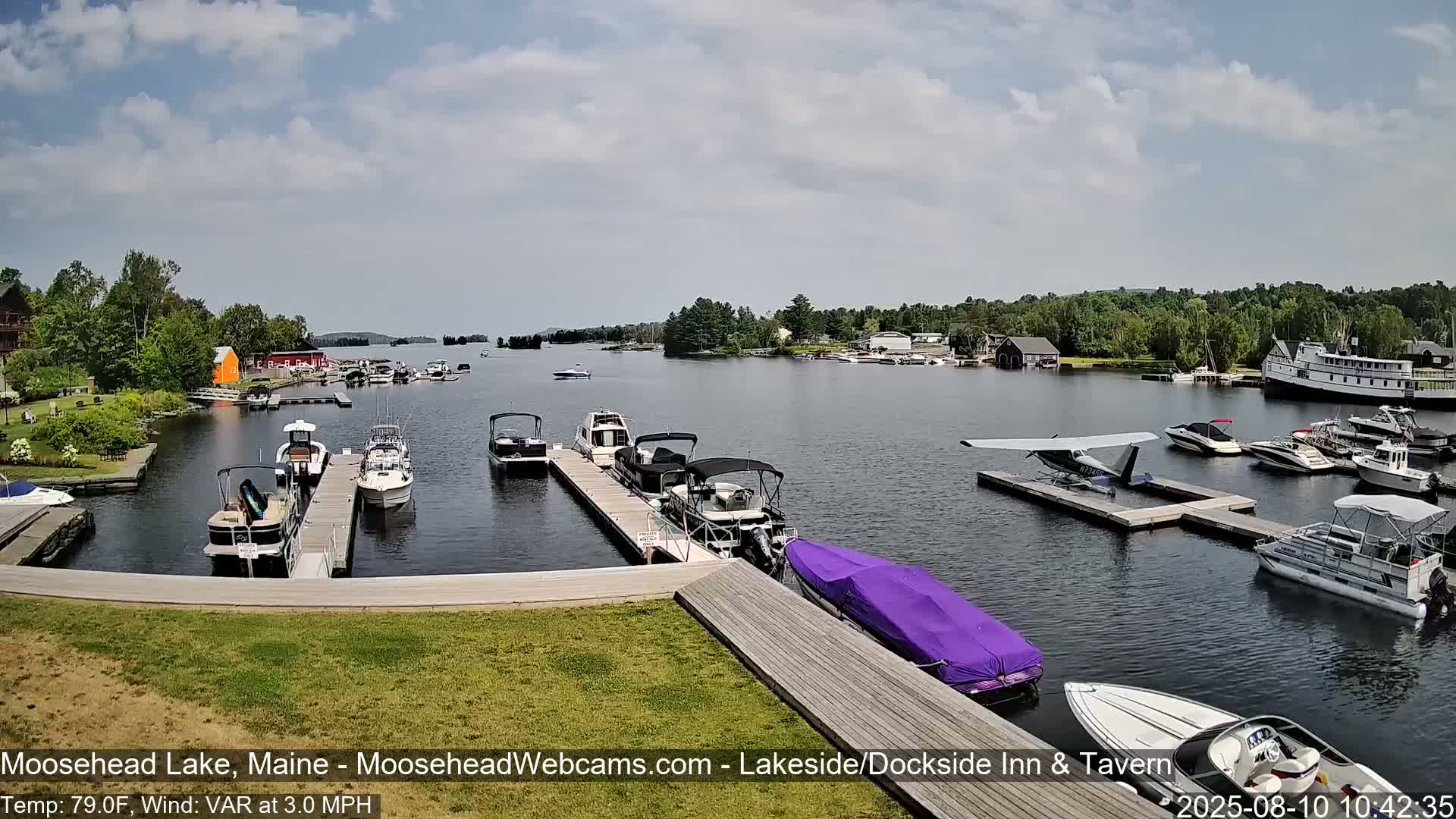 Moosehead Lake Live Cam - Maine, USA