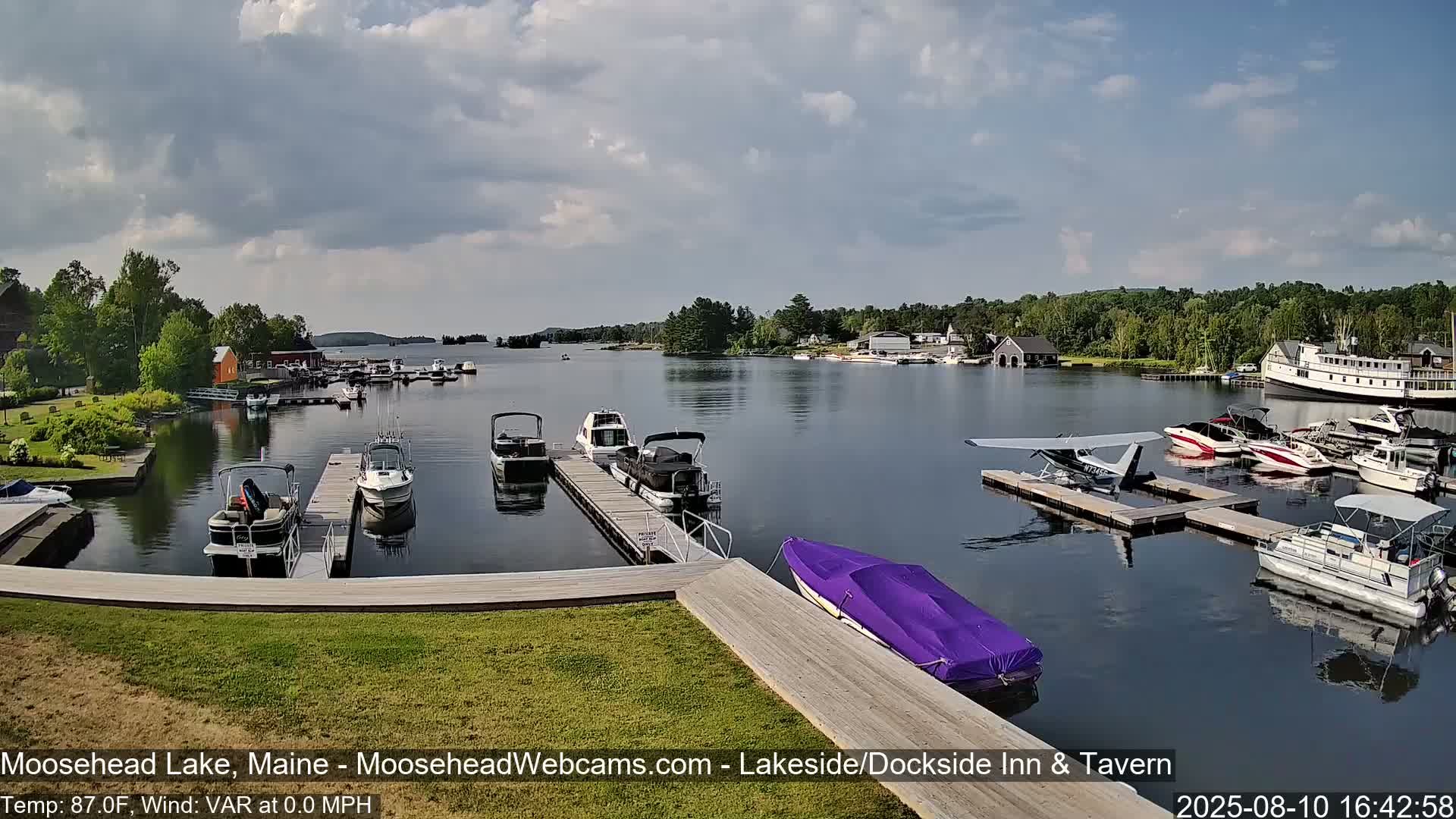 Moosehead Lake Live Cam - Maine, USA