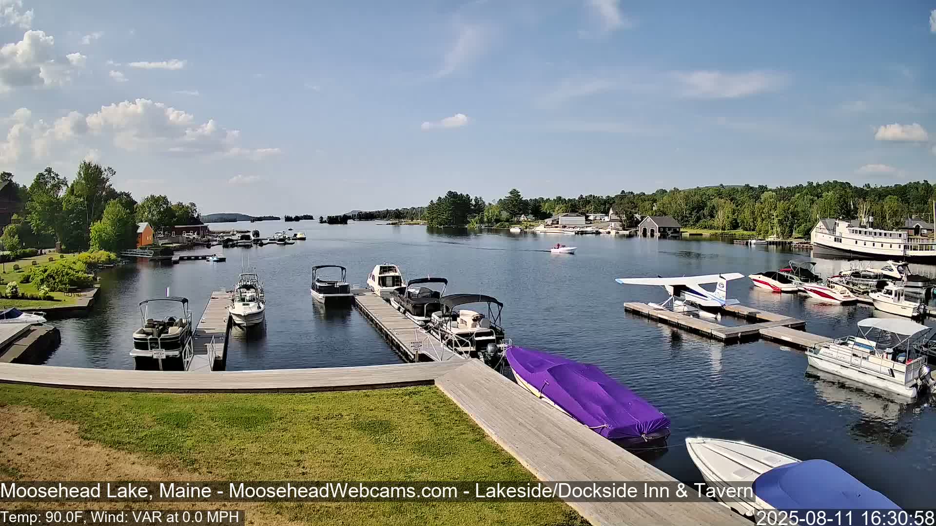 Moosehead Lake Live Cam - Maine, USA