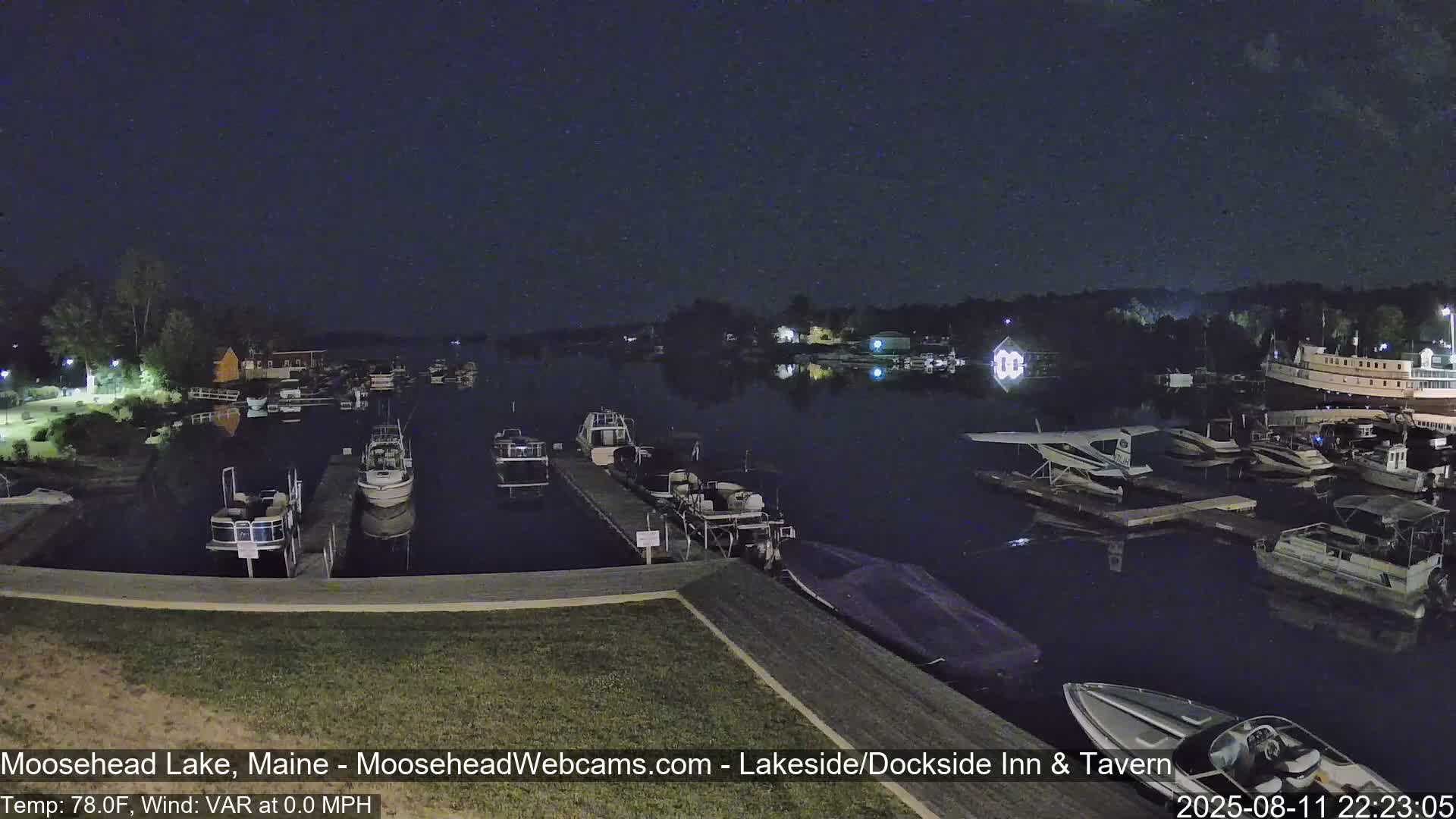 Moosehead Lake Live Cam - Maine, USA