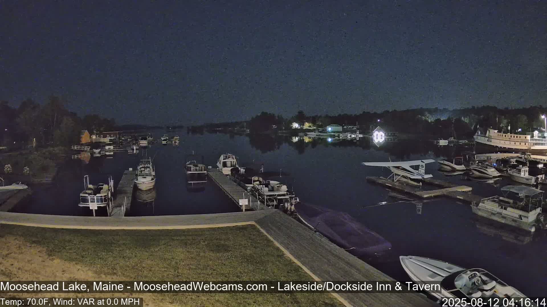 Moosehead Lake Live Cam - Maine, USA