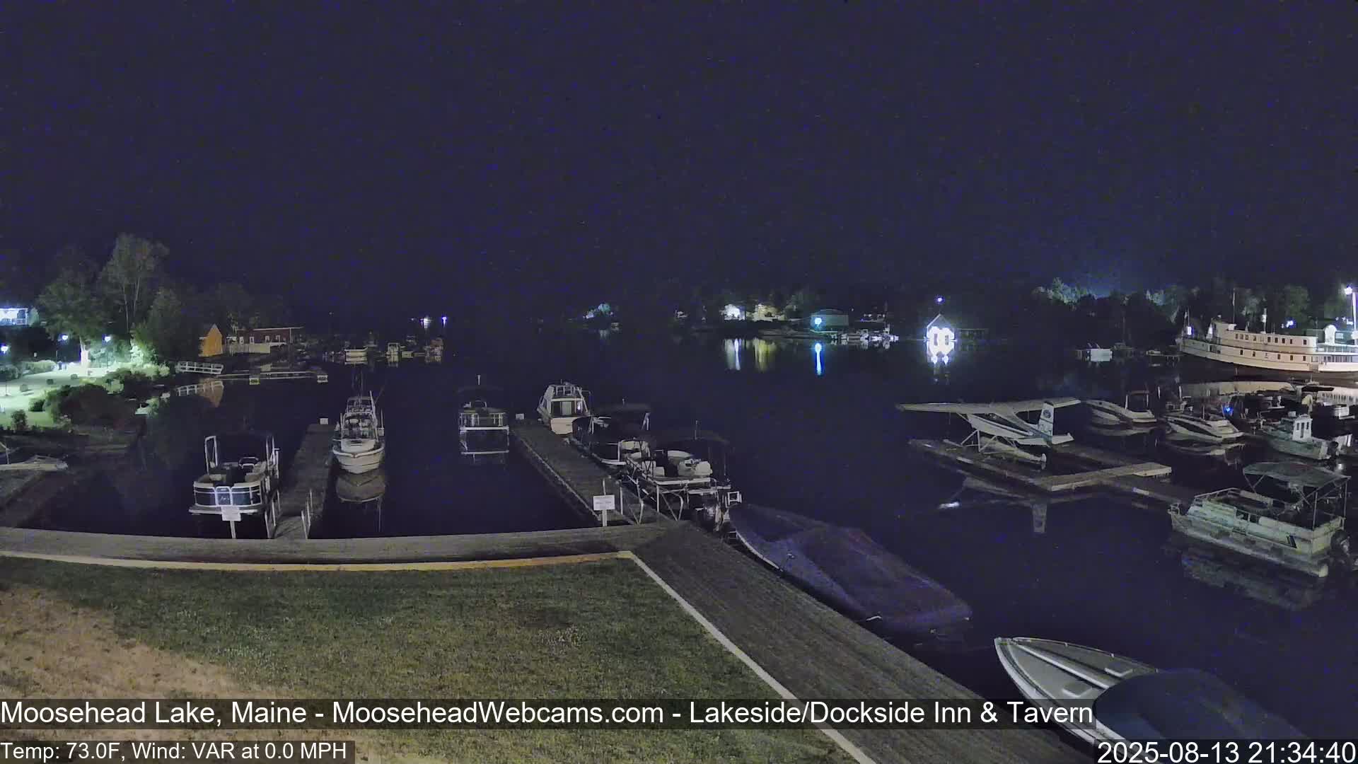 Moosehead Lake Live Cam - Maine, USA
