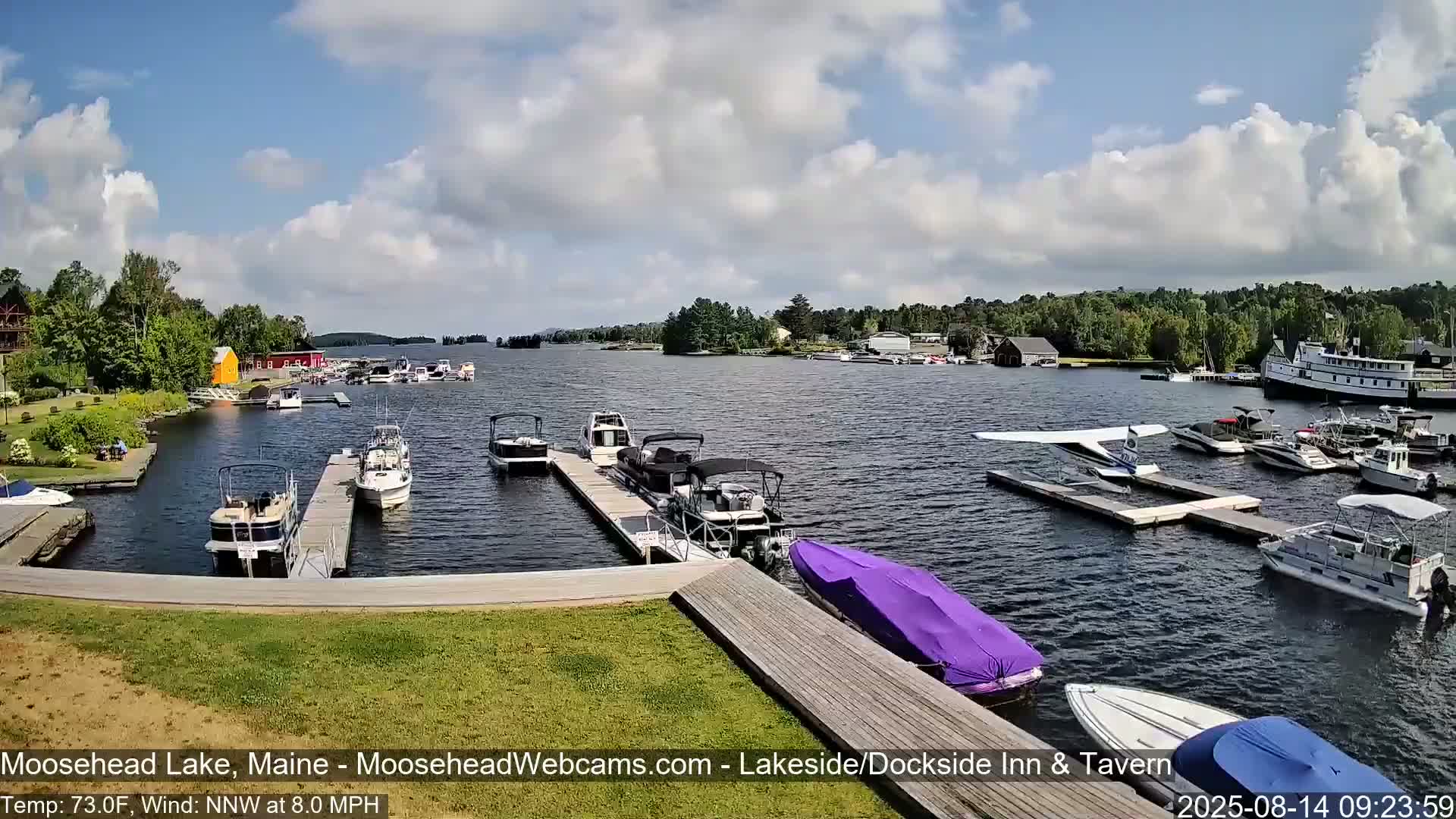 Moosehead Lake Live Cam - Maine, USA