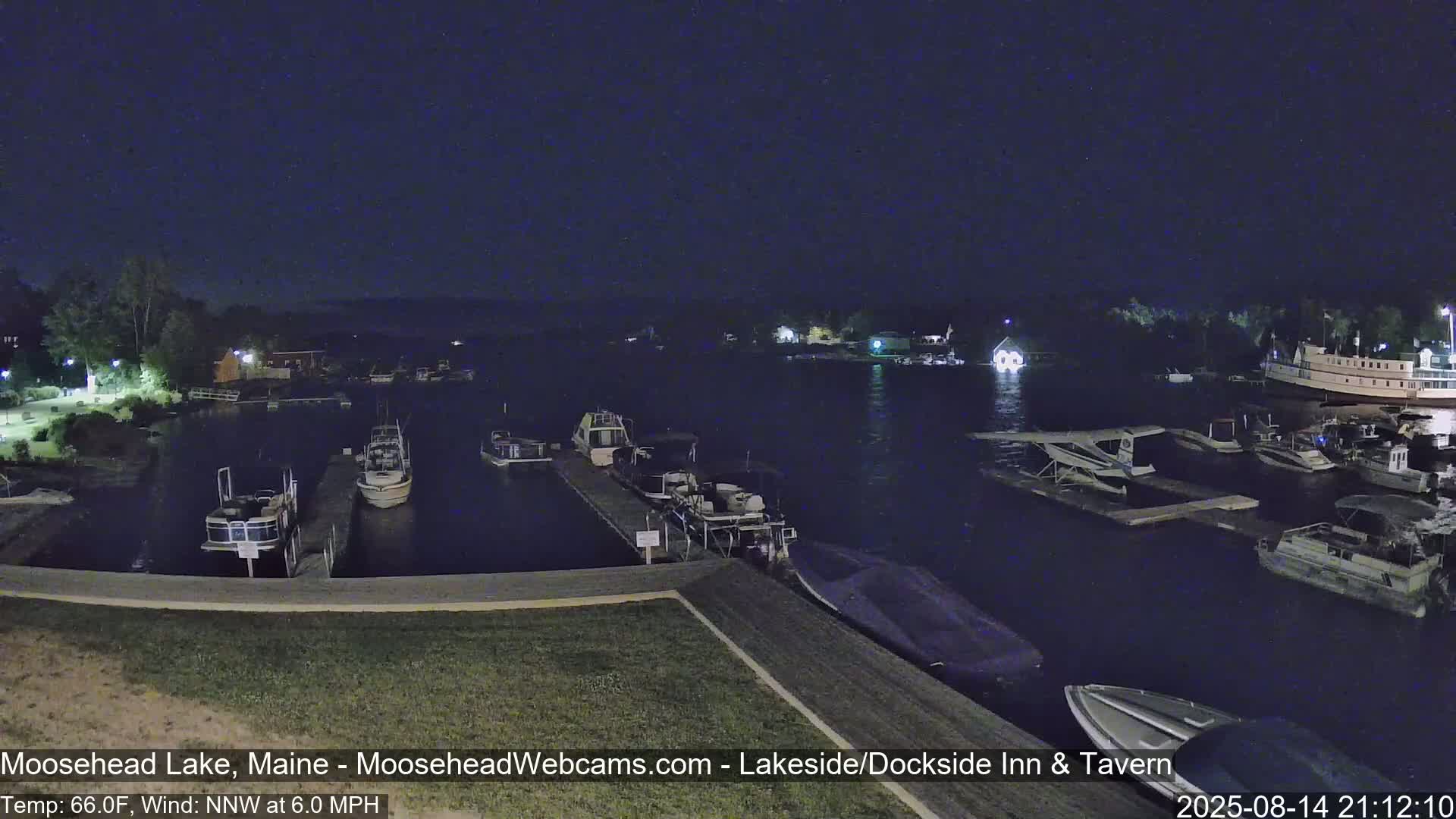 Moosehead Lake Live Cam - Maine, USA