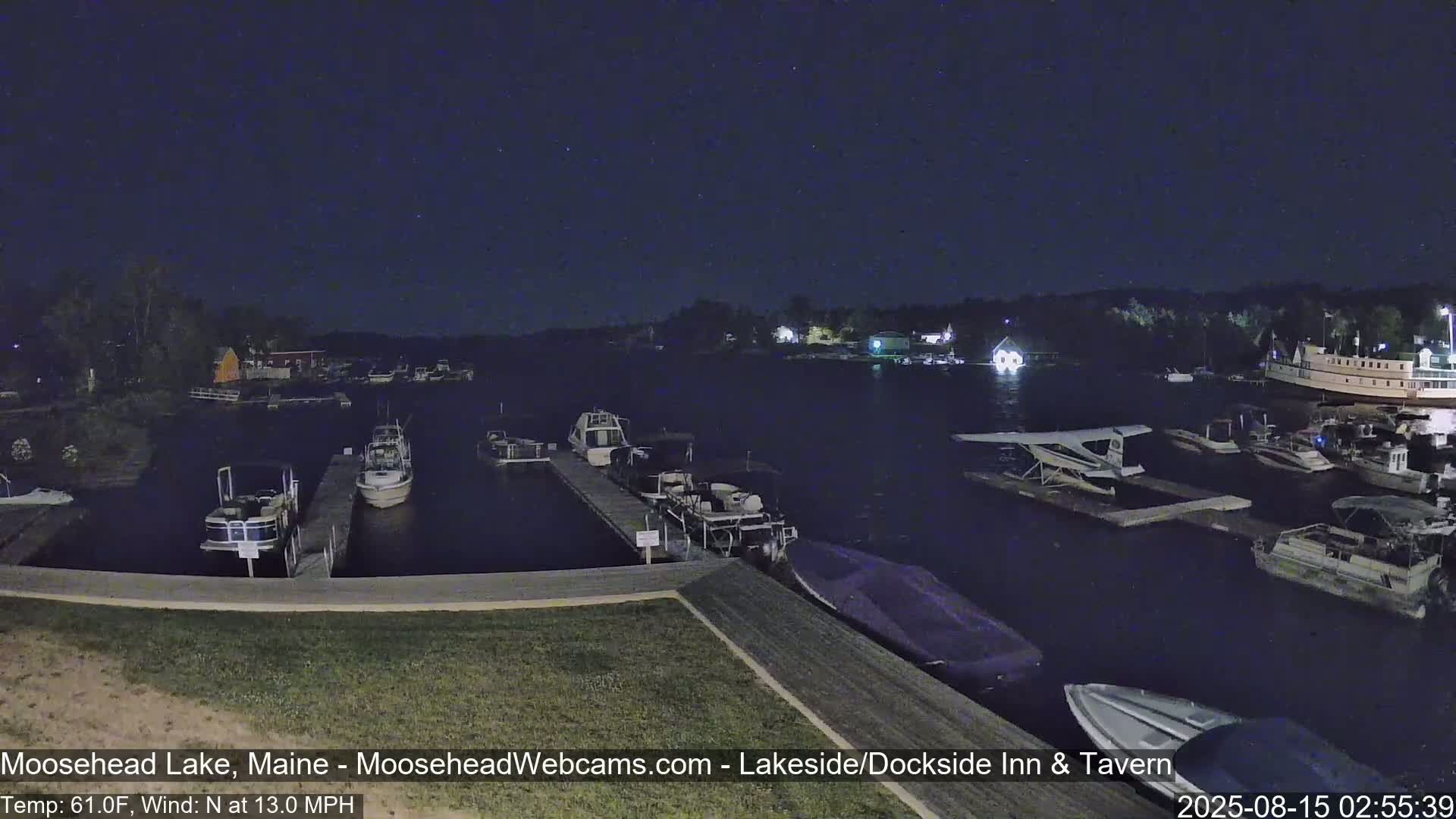 Moosehead Lake Live Cam - Maine, USA