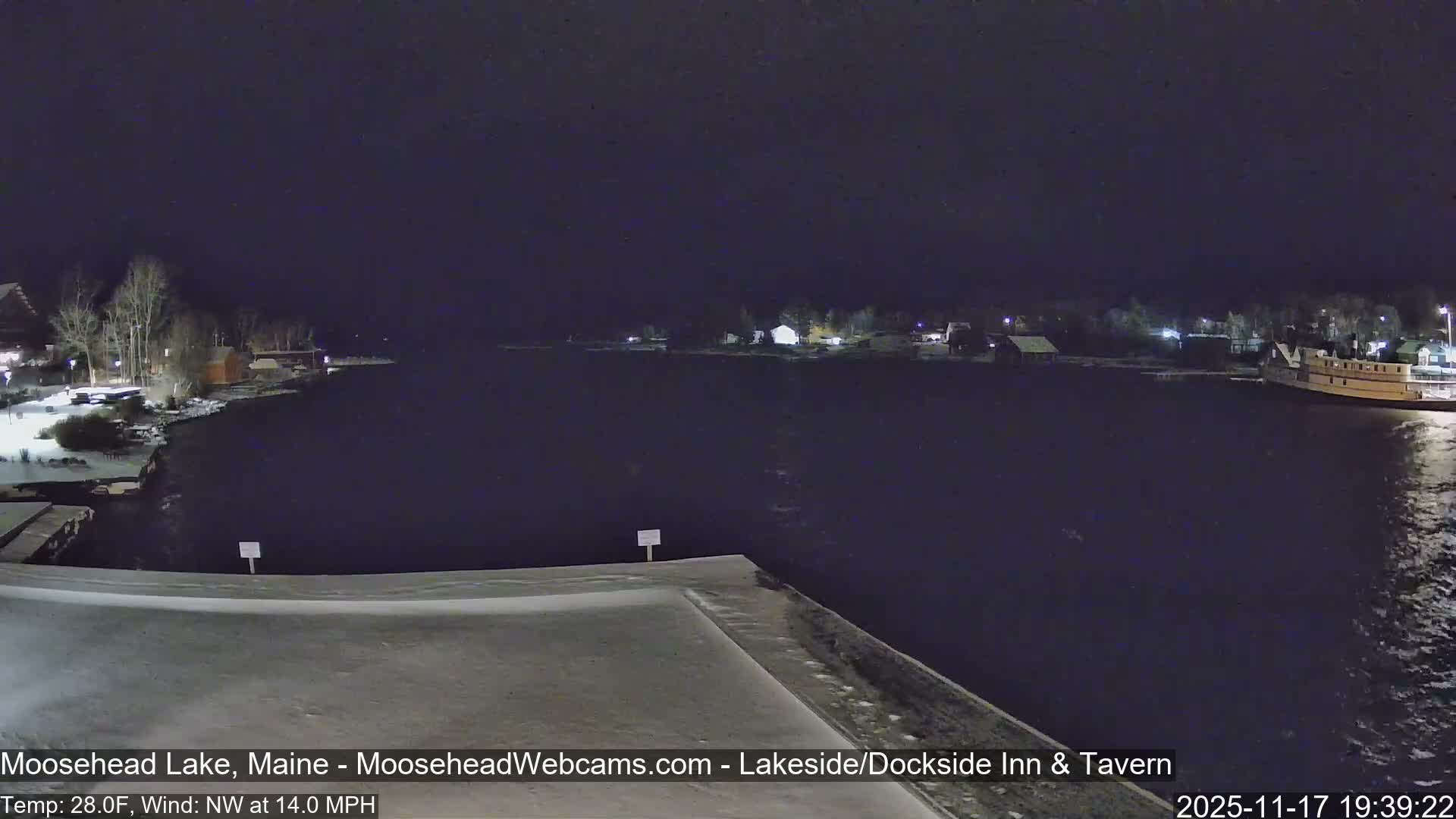 Moosehead Lake Live Cam - Maine, USA