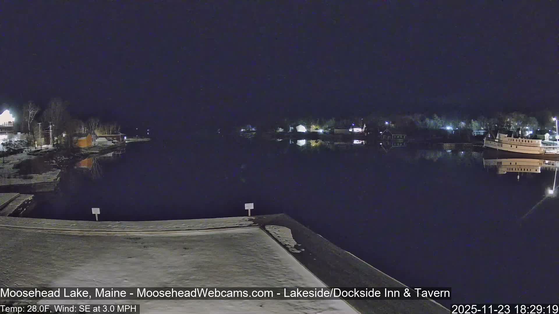 Moosehead Lake Live Cam - Maine, USA