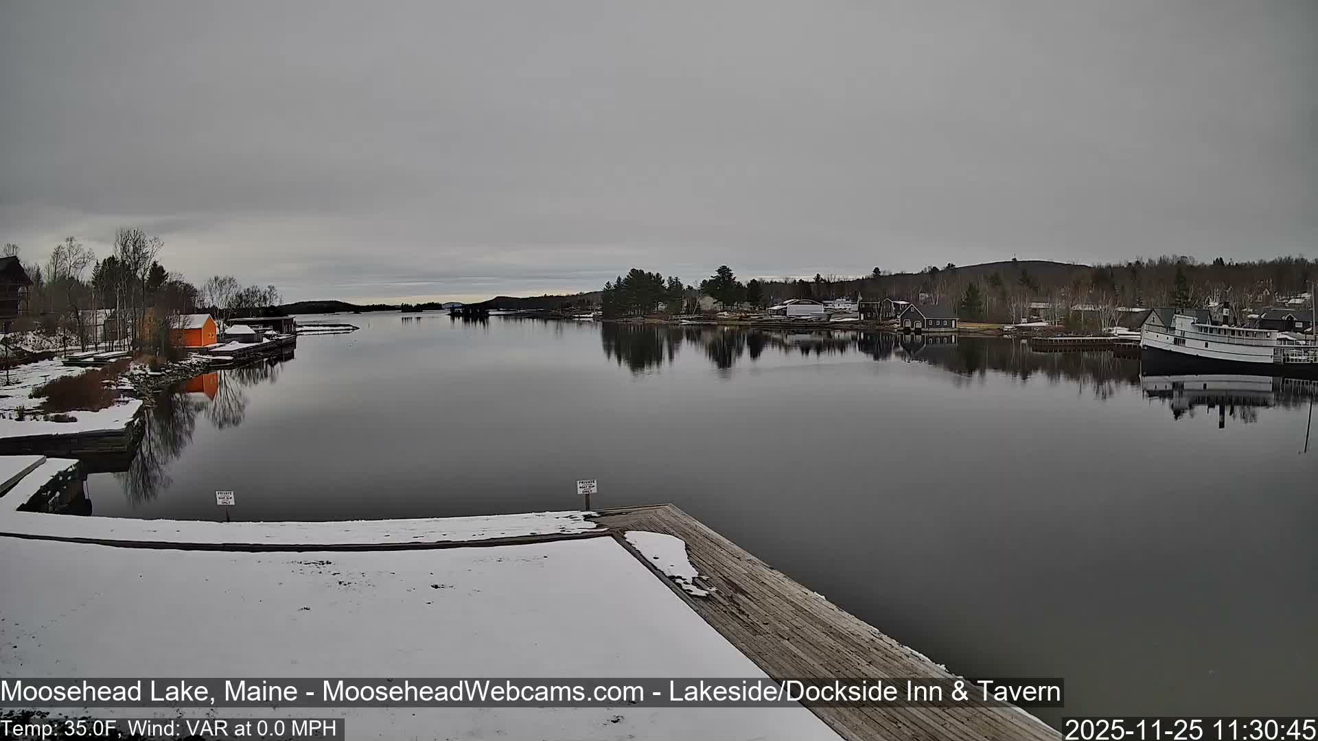 Moosehead Lake Live Cam - Maine, USA