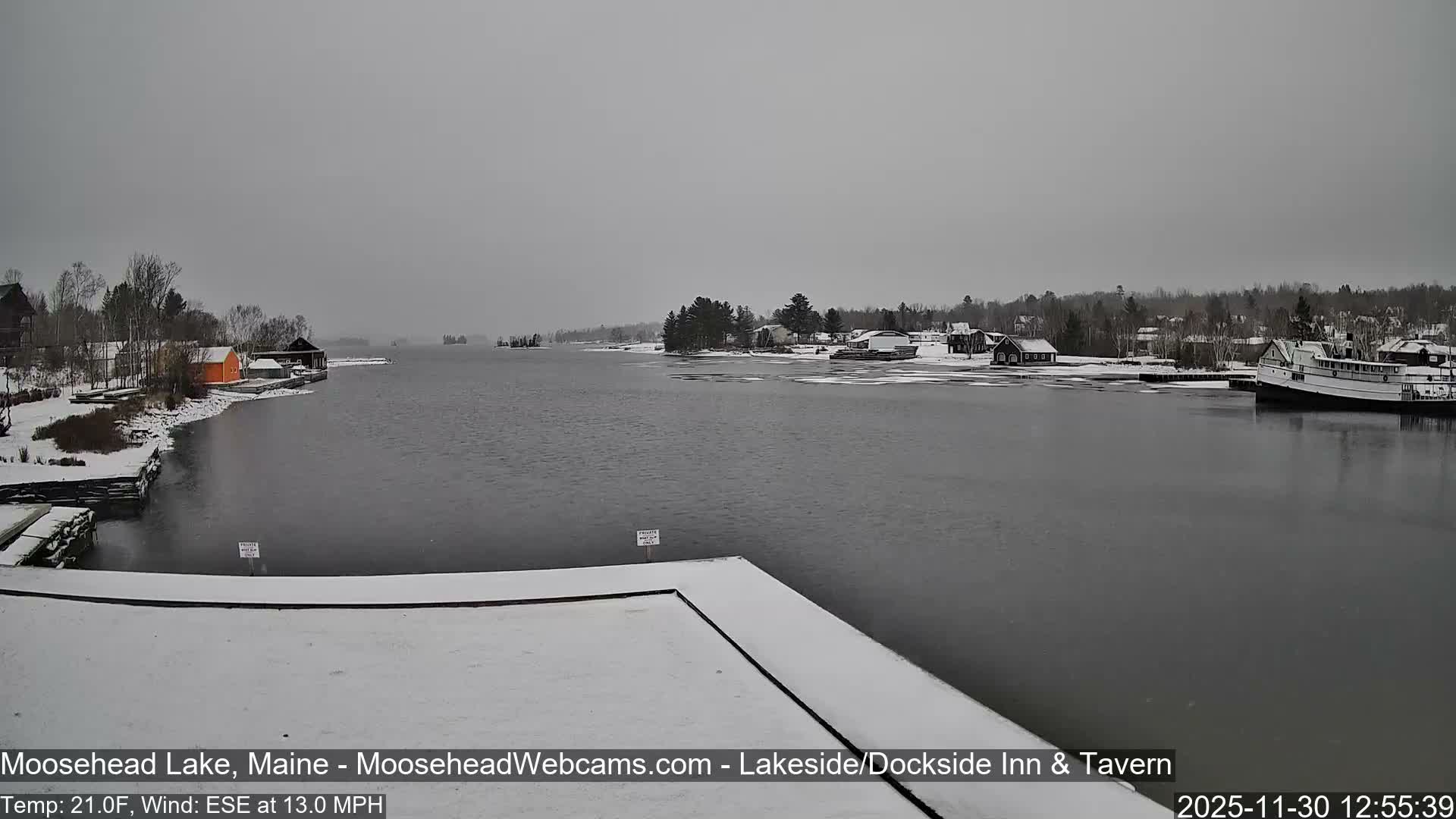 Moosehead Lake Live Cam - Maine, USA