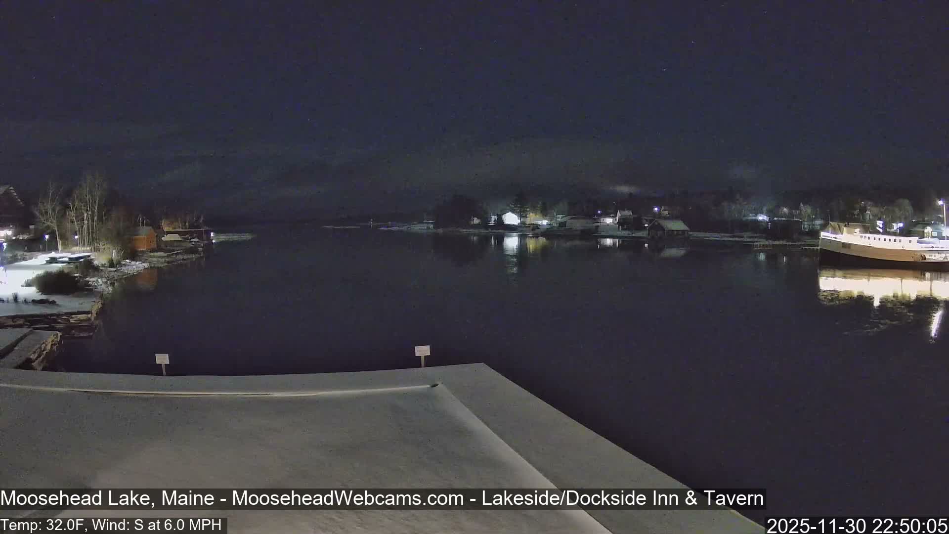 Moosehead Lake Live Cam - Maine, USA