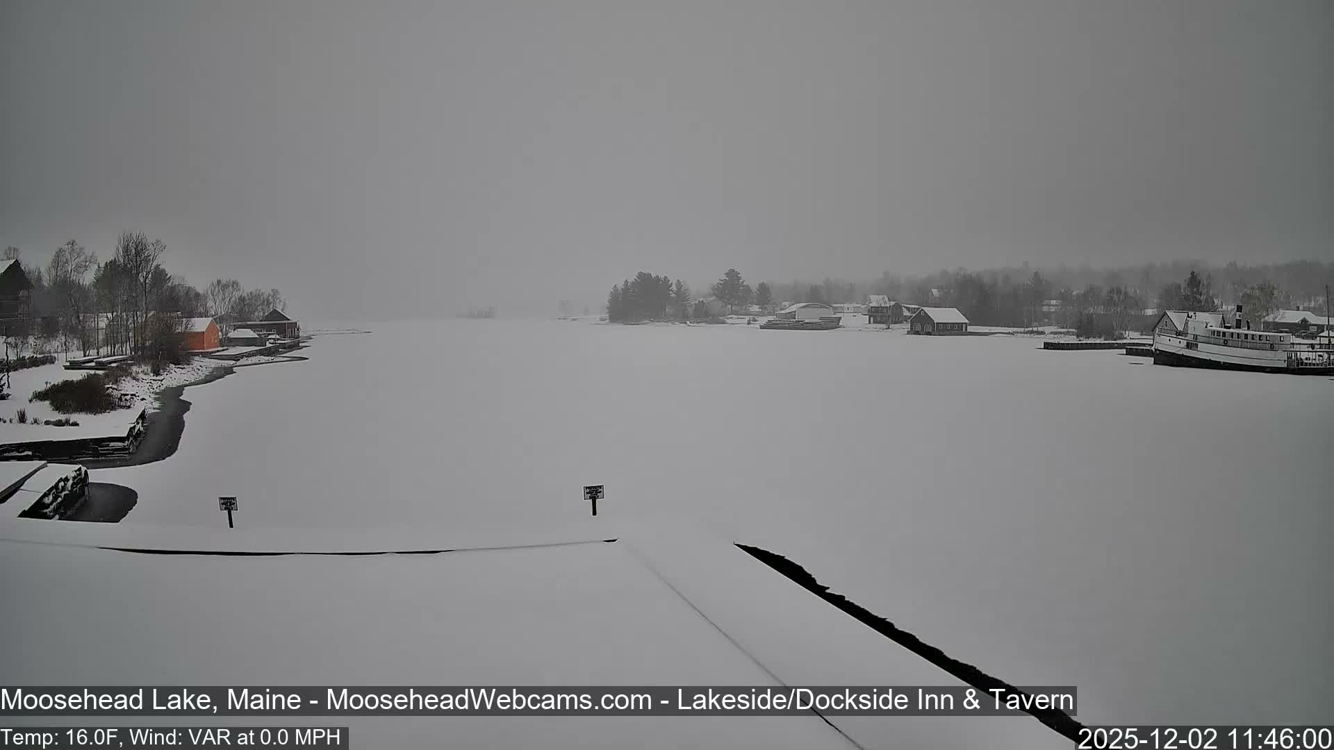 Moosehead Lake Live Cam - Maine, USA