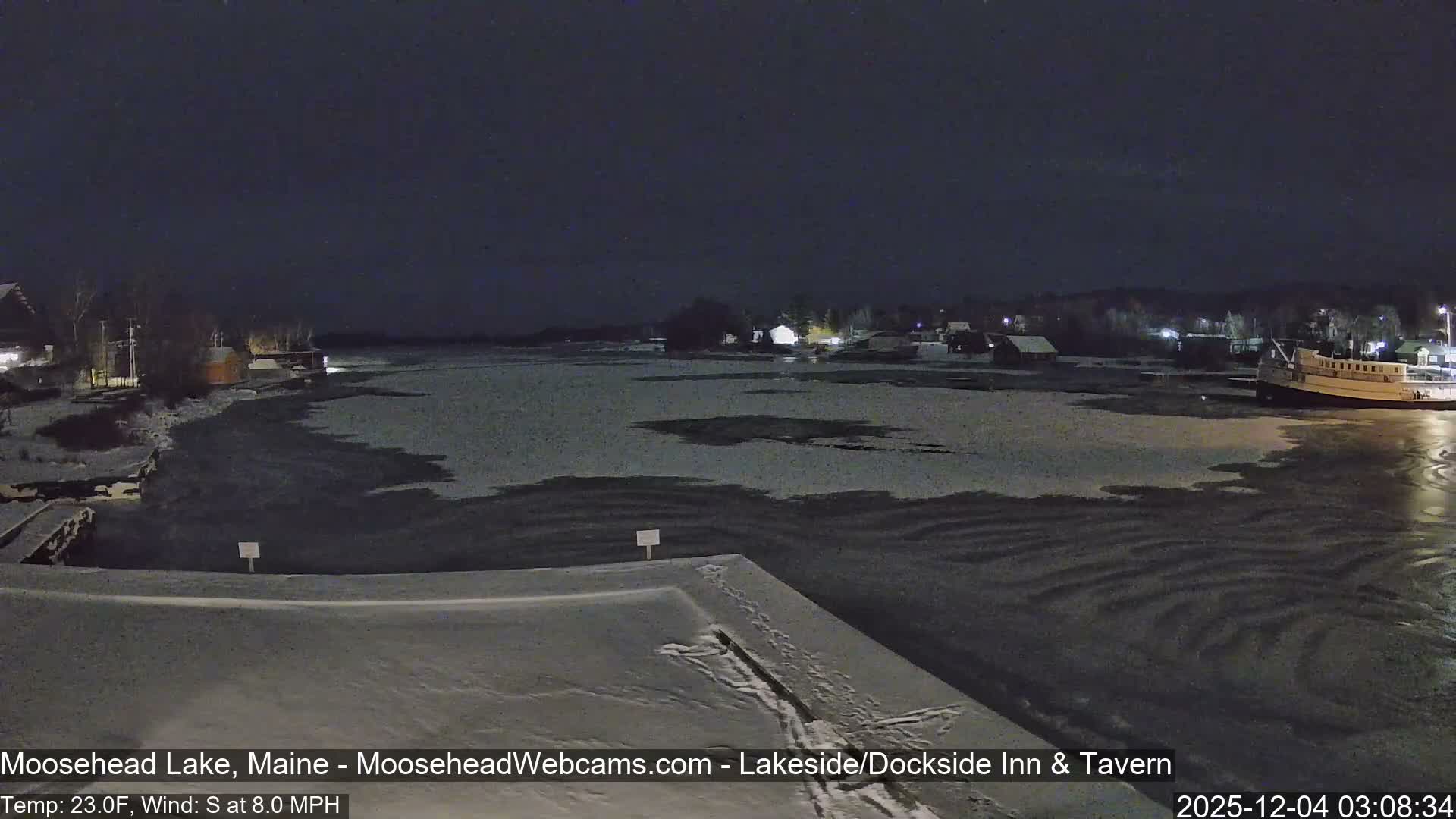 Moosehead Lake Live Cam - Maine, USA