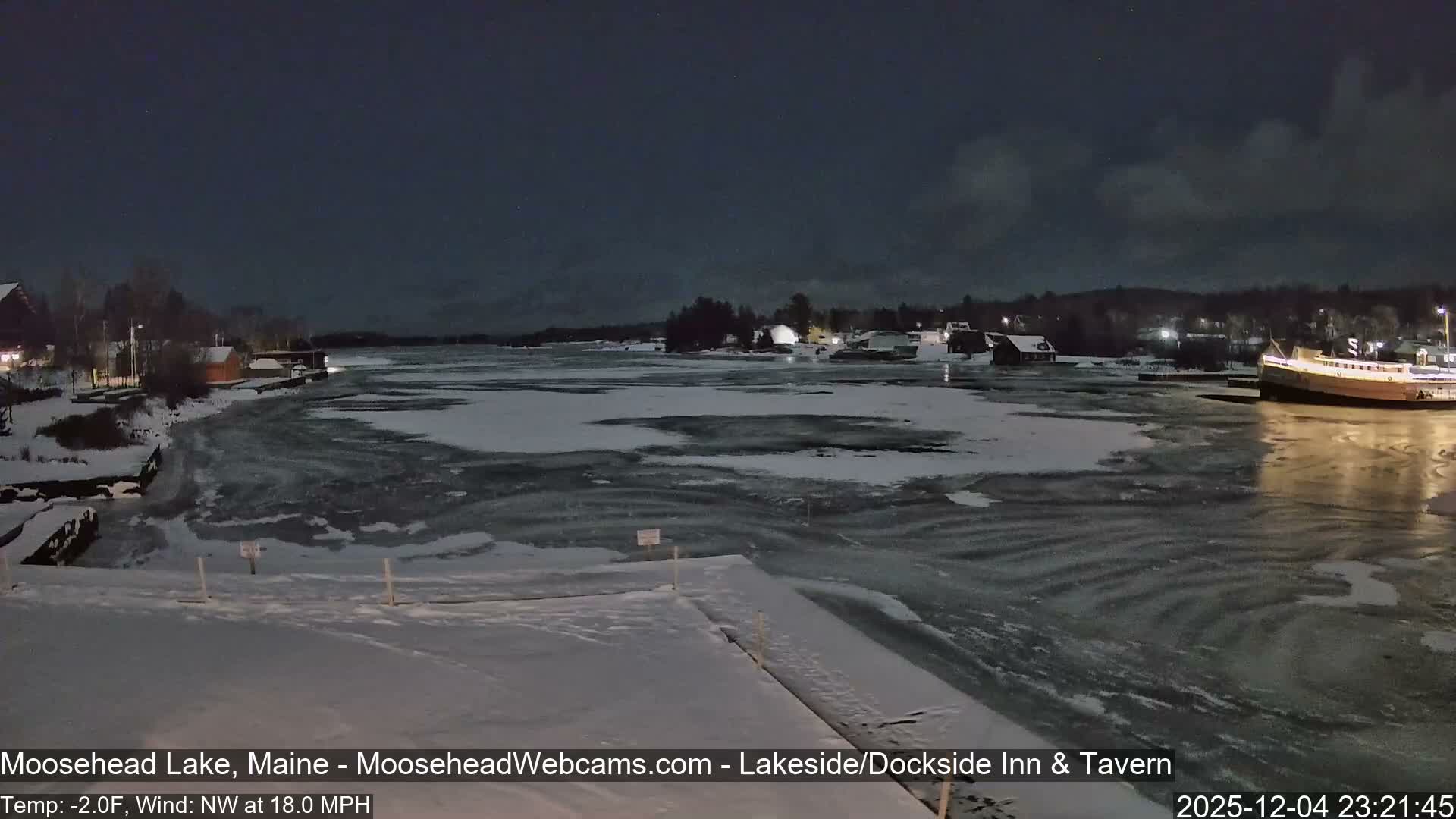 Moosehead Lake Live Cam - Maine, USA