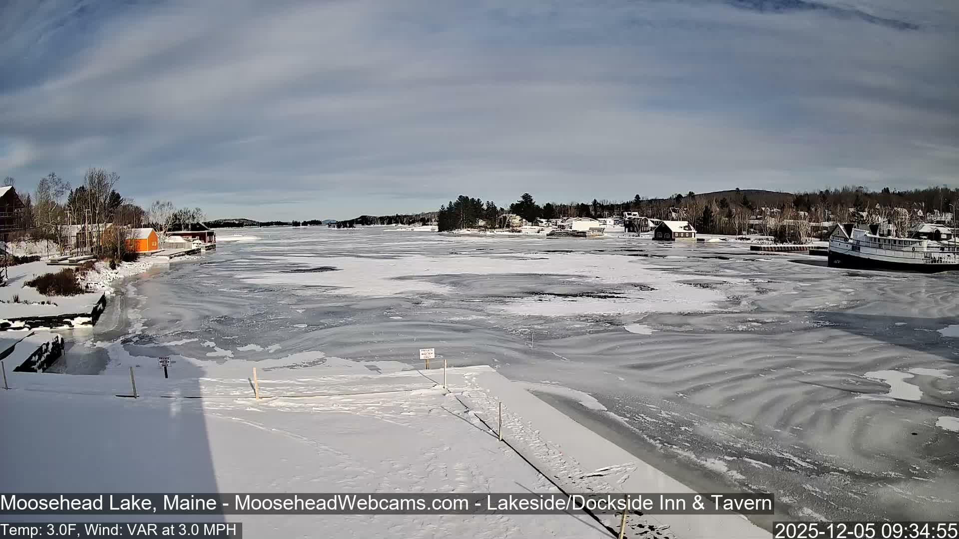 Moosehead Lake Live Cam - Maine, USA