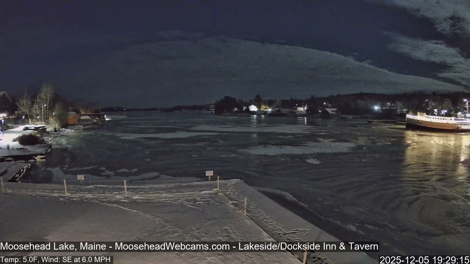 Moosehead Lake Live Cam - Maine, USA