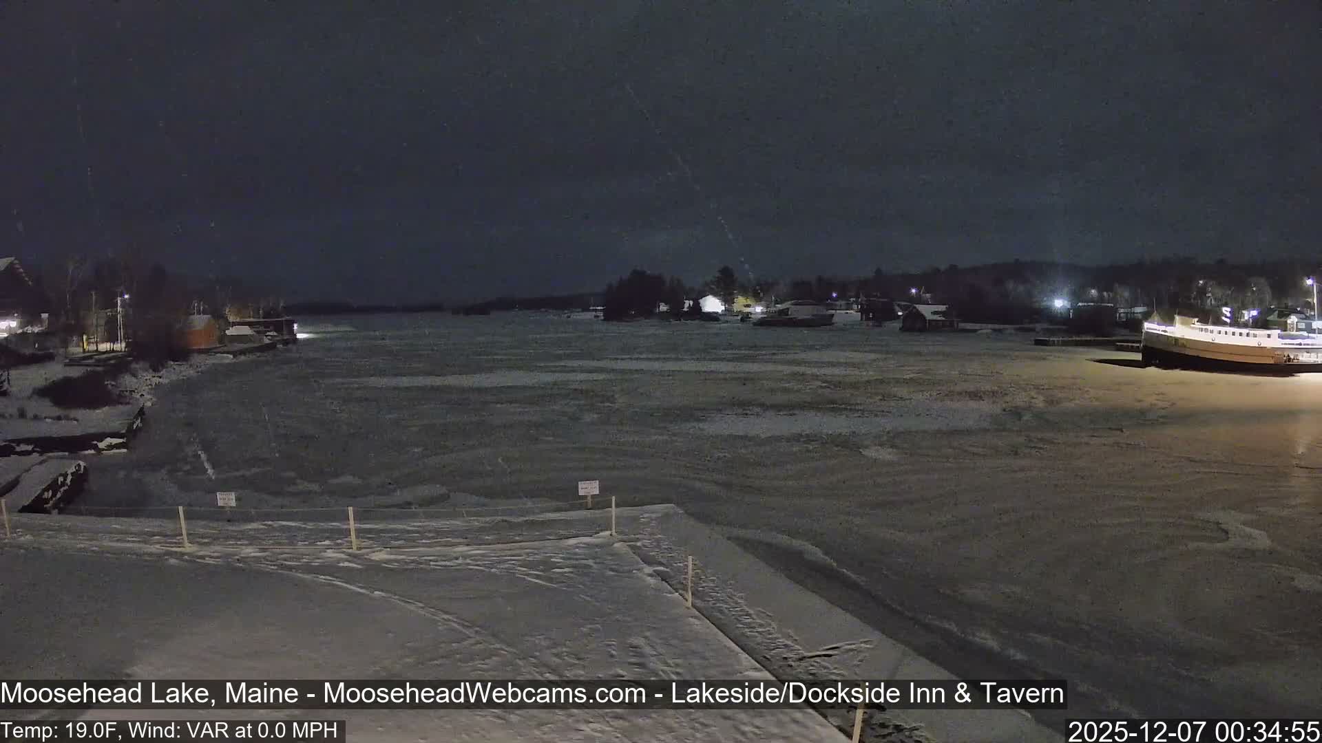 Moosehead Lake Live Cam - Maine, USA