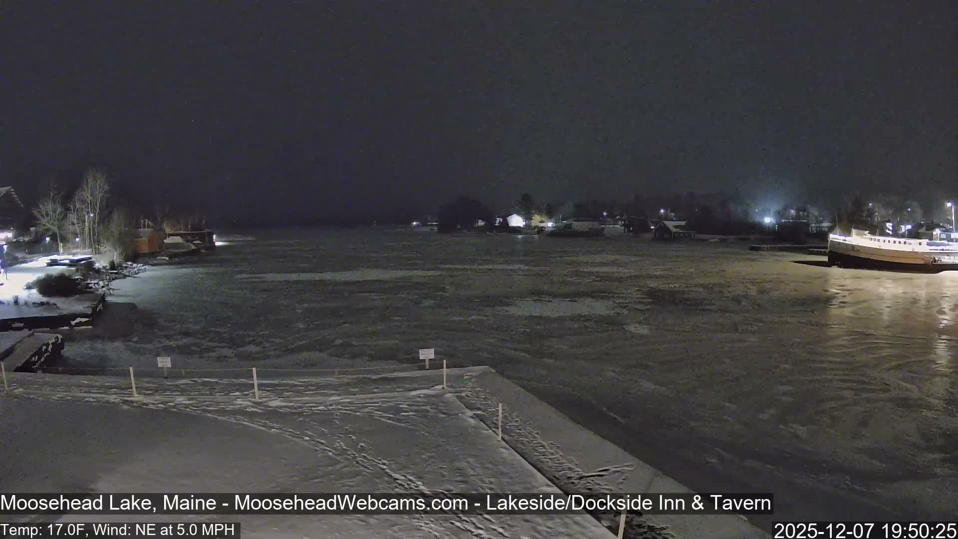 Moosehead Lake Live Cam - Maine, USA
